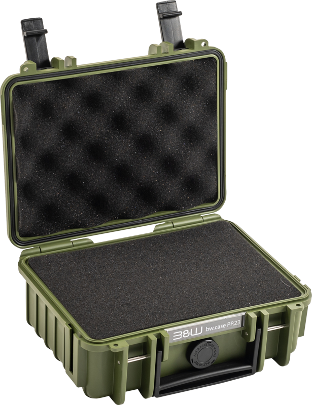 walizka b&w outdoor cases typ 500 zielona