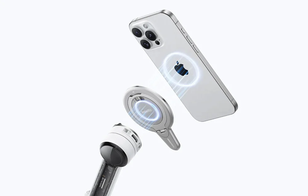 magnetyczny uchwyt na telefon insta360 flow 2 pro
