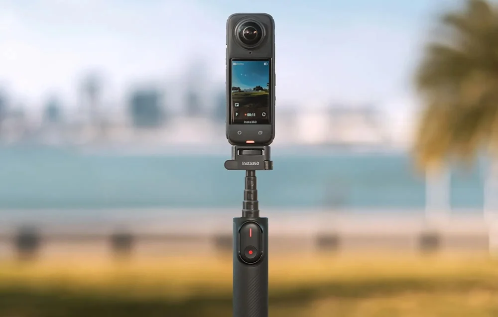 statyw / uchwyt selfie insta360 z pilotem