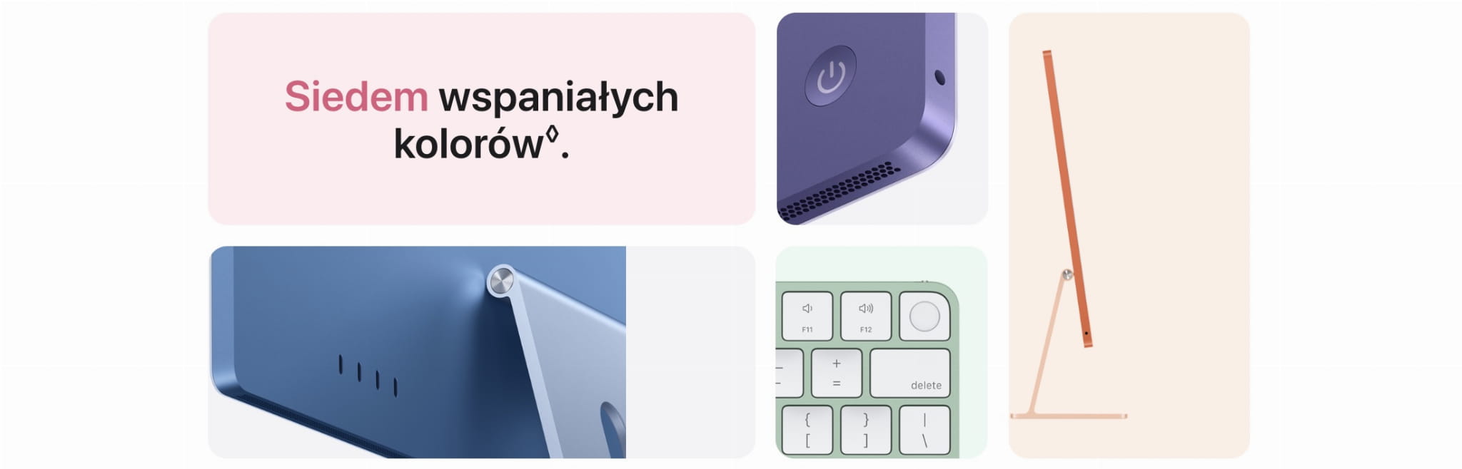 imac 24 cale srebrny