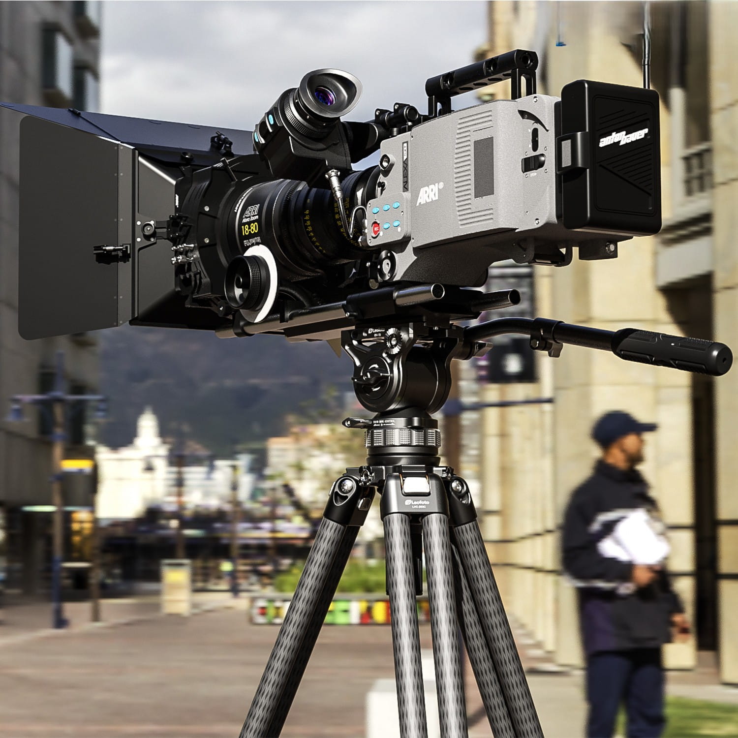 leofoto lvc-253c+bv-15 carbon fiber statyw