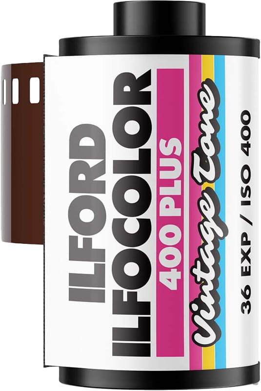film ilford ilfocolor 400 plus vintage tone 35mm 36 exp