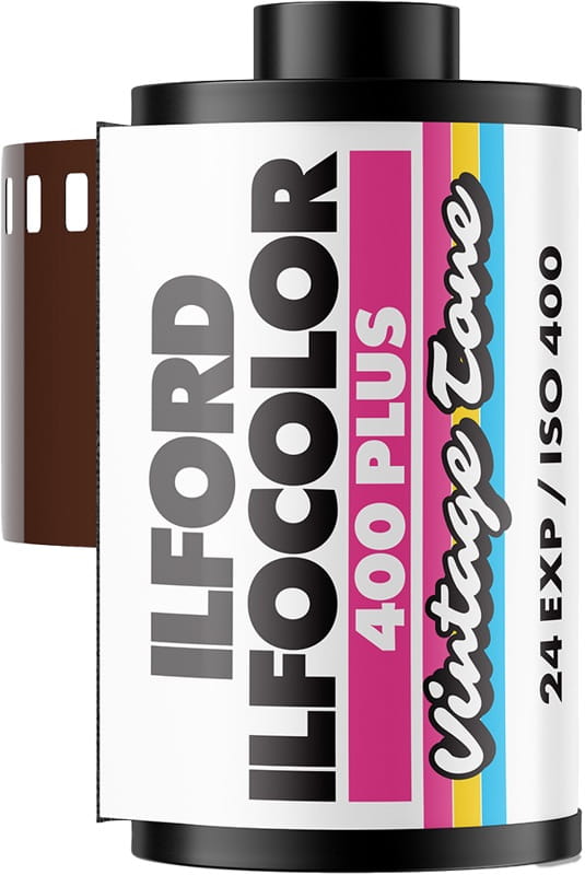 film ilford ilfocolor 400 plus vintage tone 35mm 24 exp
