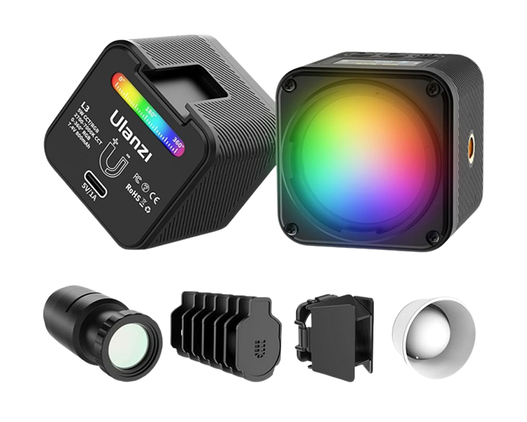 Miniaturowa lampa LED Ulanzi L3 2700-7000K + RGB