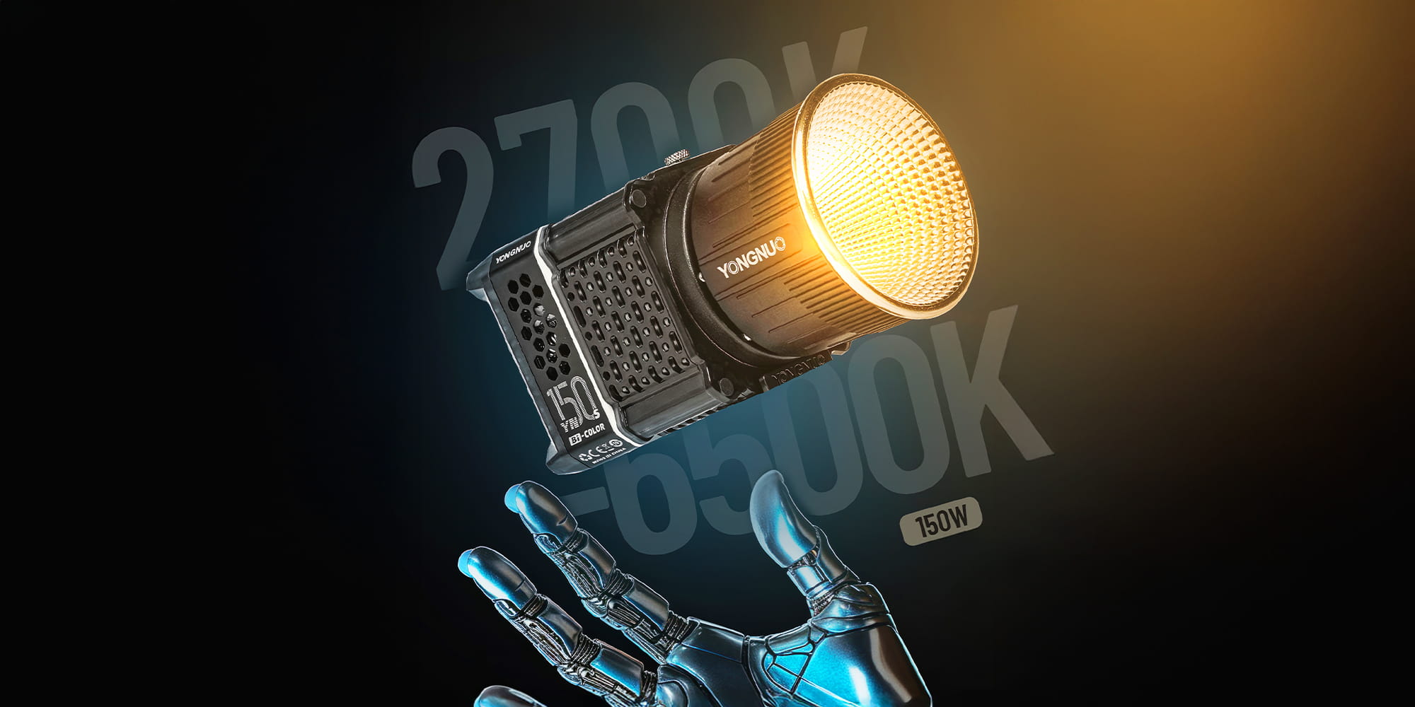 lampa led yongnuo yn150s-bi