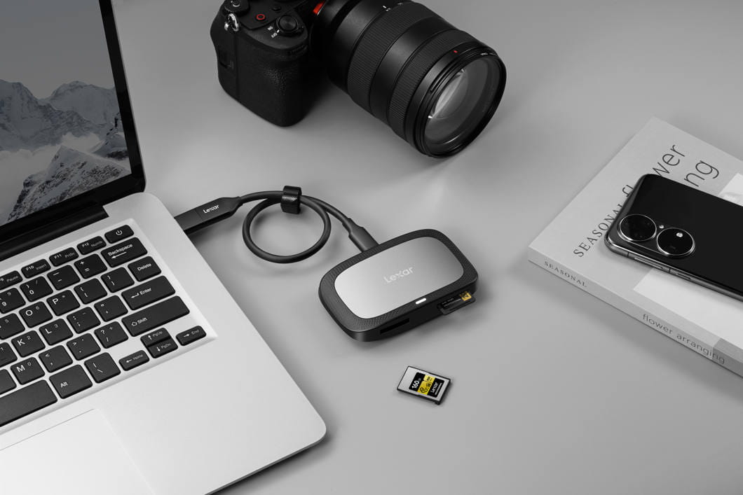 czytnik kart pamięci lexar lrw530u cfexpress typ a / sd uhs-ii usb 3.2 gen2