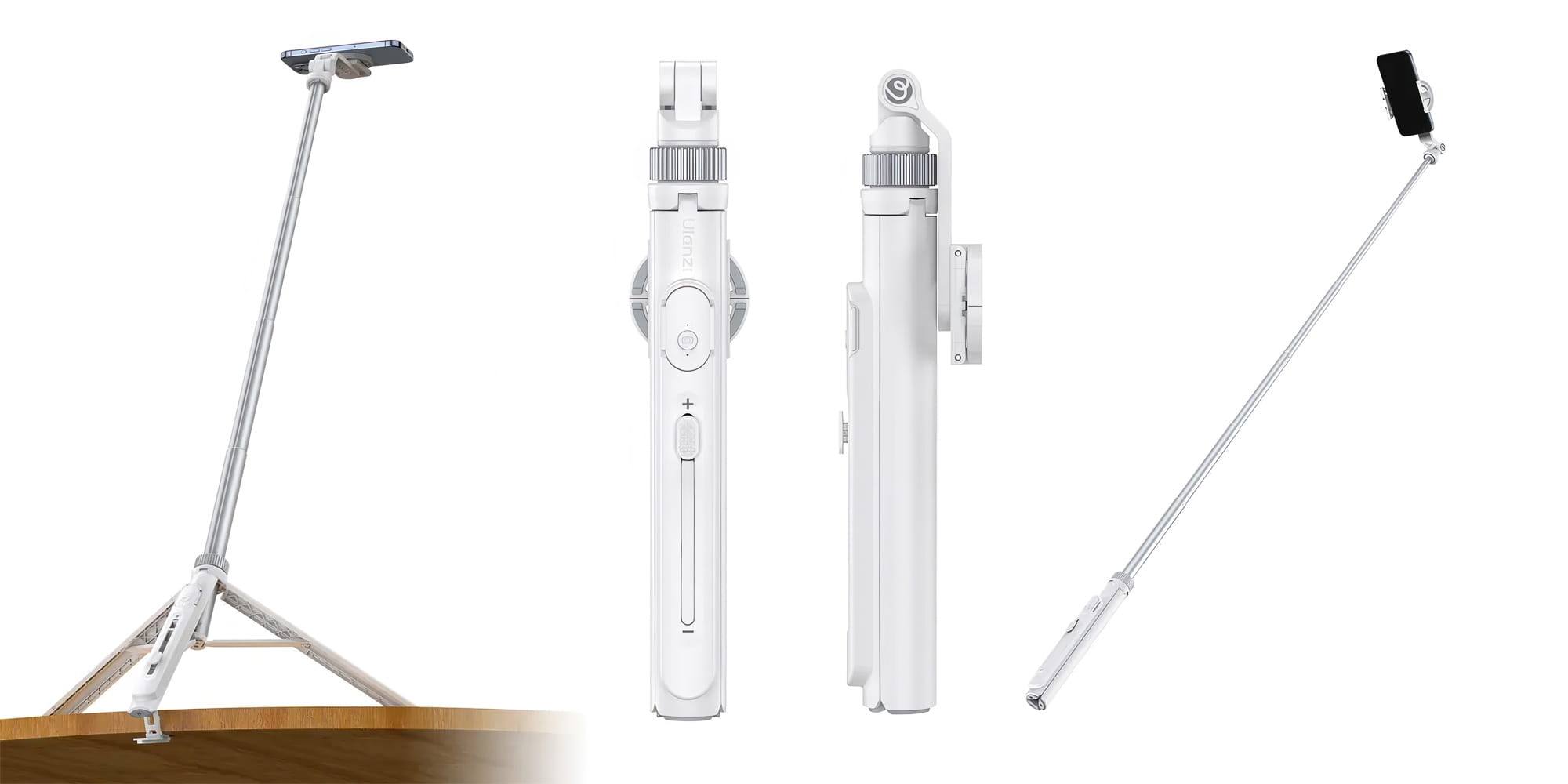 selfie stick ulanzi tt88 biały