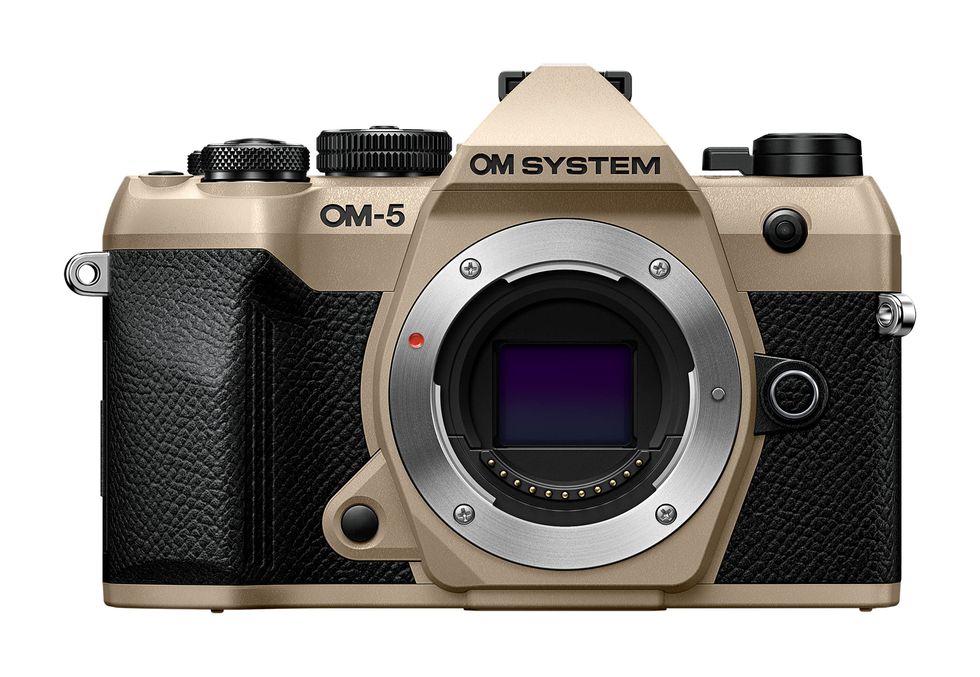 Aparat OM SYSTEM OM-5 Mark II beżowy body