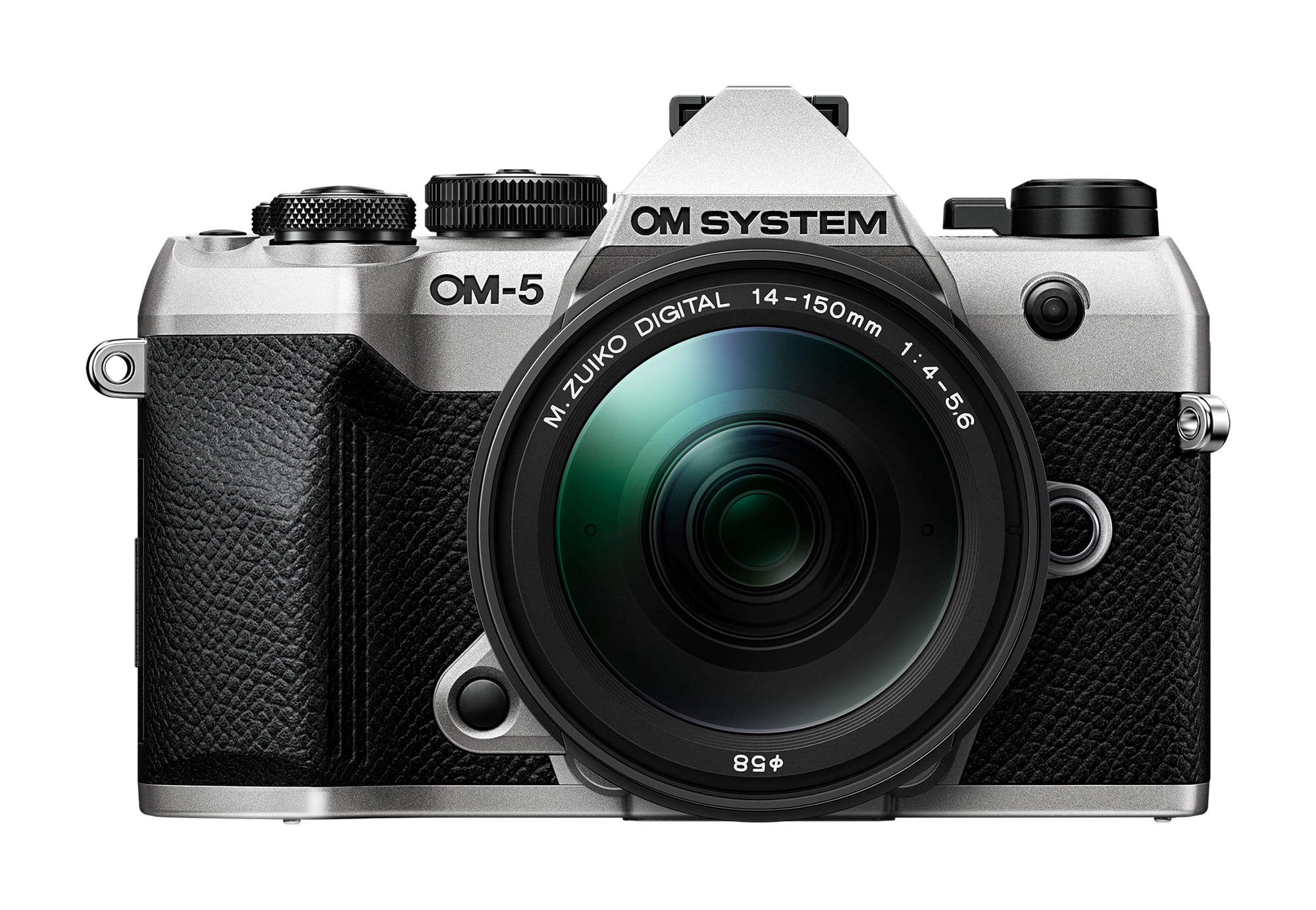 Aparat OM SYSTEM OM-5 Mark II srebrny + ED 14-150MM F4-5.6 II 
