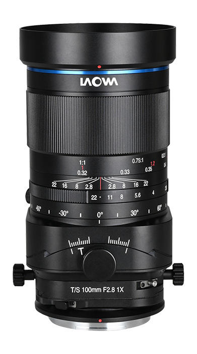 Obiektyw Laowa 100 mm f/2,8 Tilt-Shift 1x Macro do Fujifilm X