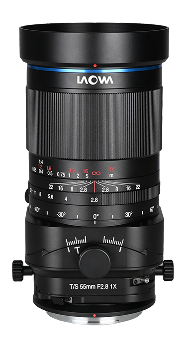 Obiektyw Laowa 55 mm f/2,8 Tilt-Shift 1x Macro do Fujifilm X