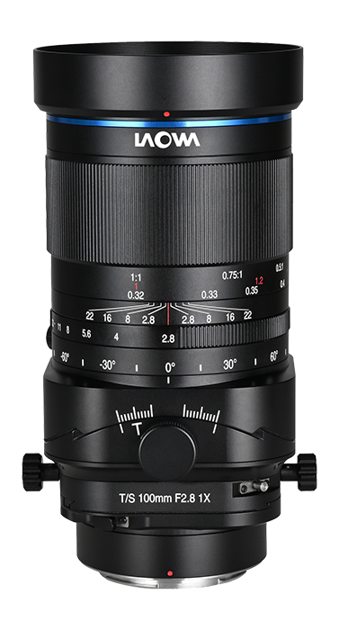 Obiektyw Laowa 100 mm f/2,8 Tilt-Shift 1x Macro do Canon RF