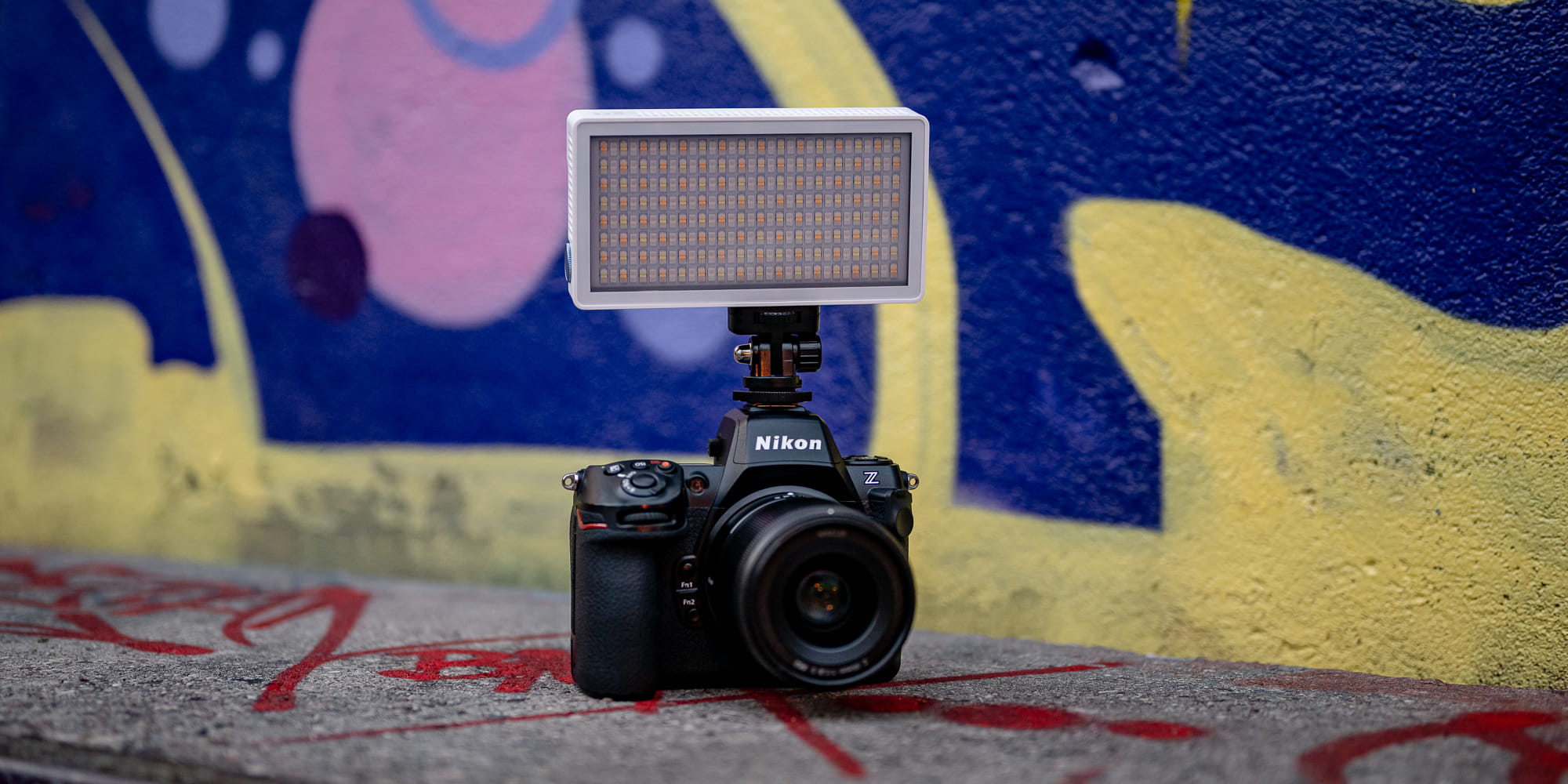 Lampa LED Newell Arya RGB 40 W