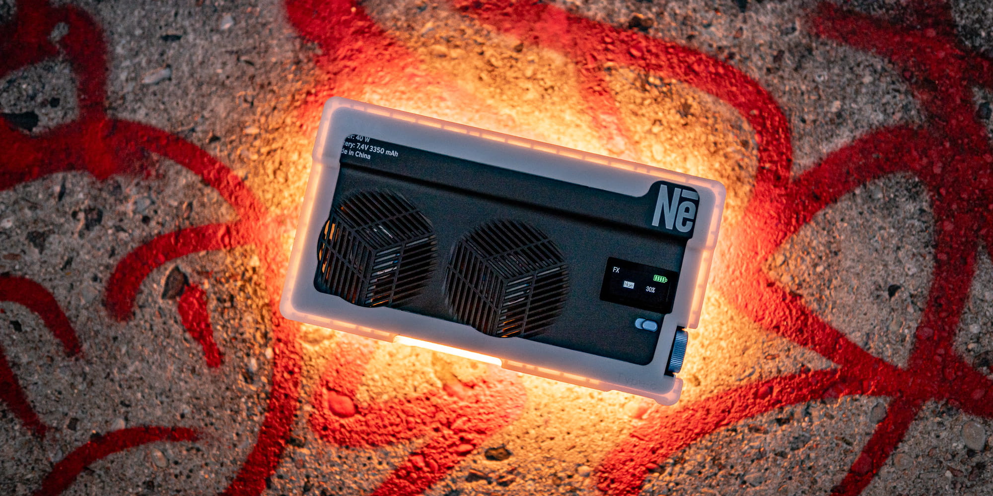 Lampa LED Newell Arya RGB 40W