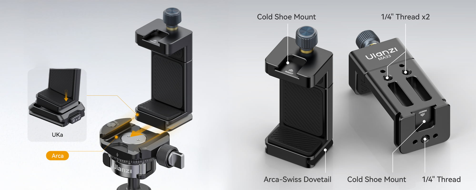 uchwyt do telefonu ulanzi ma33