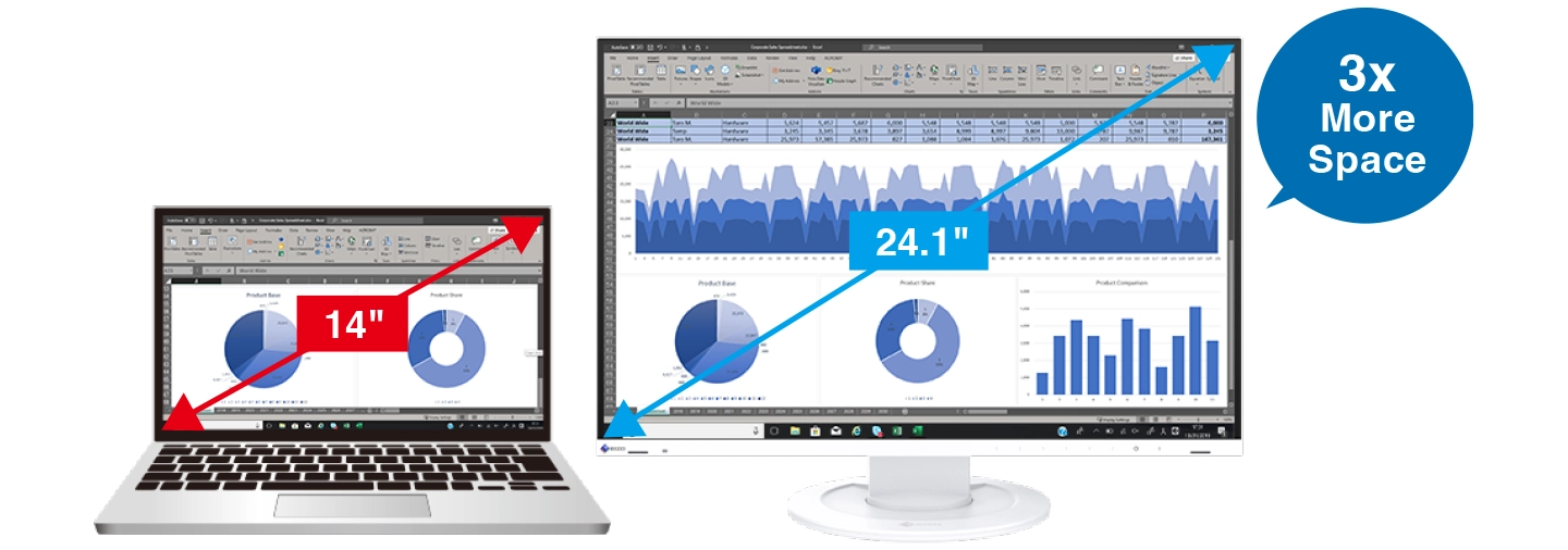 monitor eizo flexscan ev2410r