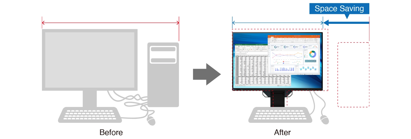 monitor eizo flexscan ev2410r