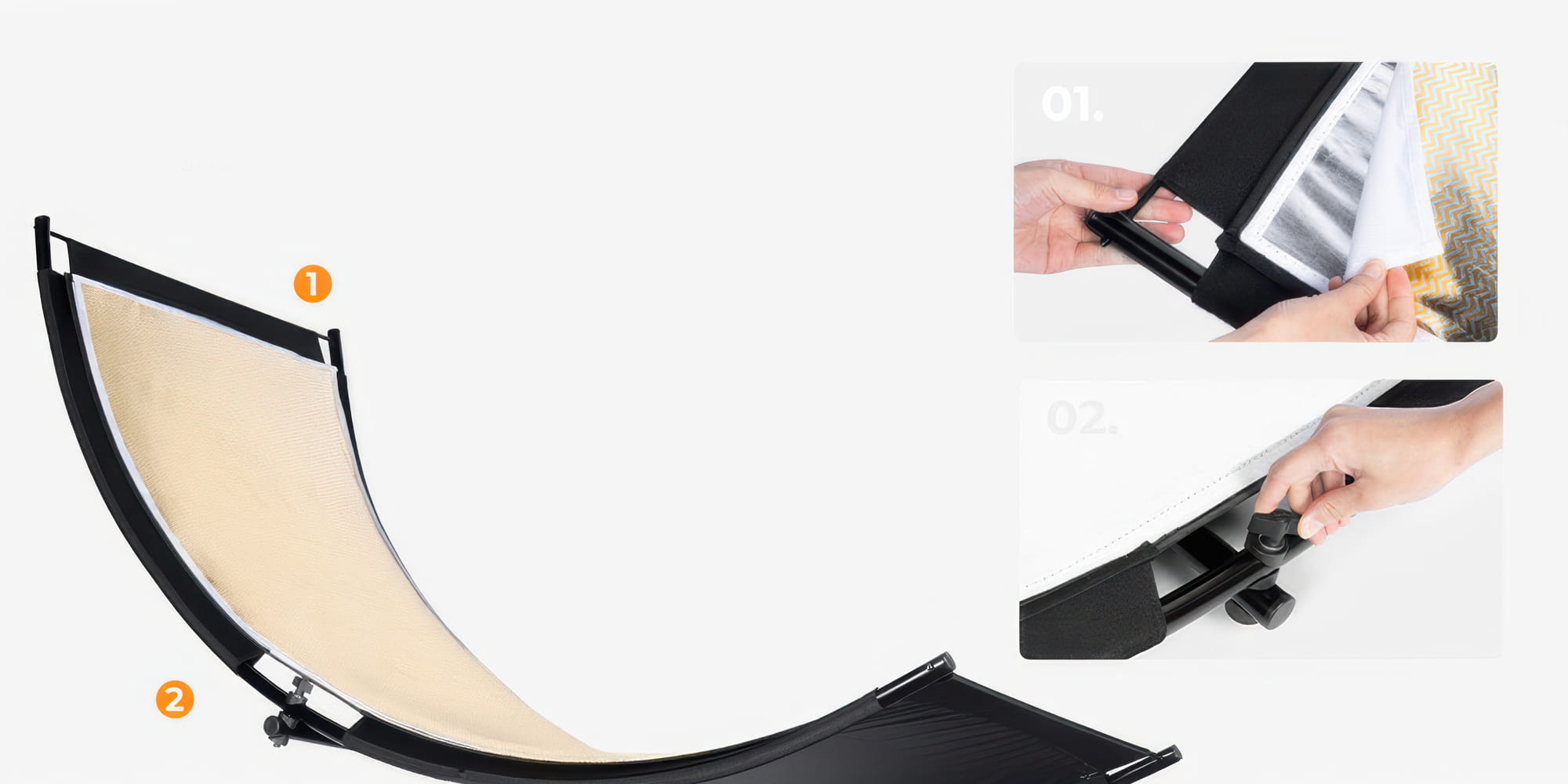 blenda k&f concept u-shape 4w1 - 180x60 cm