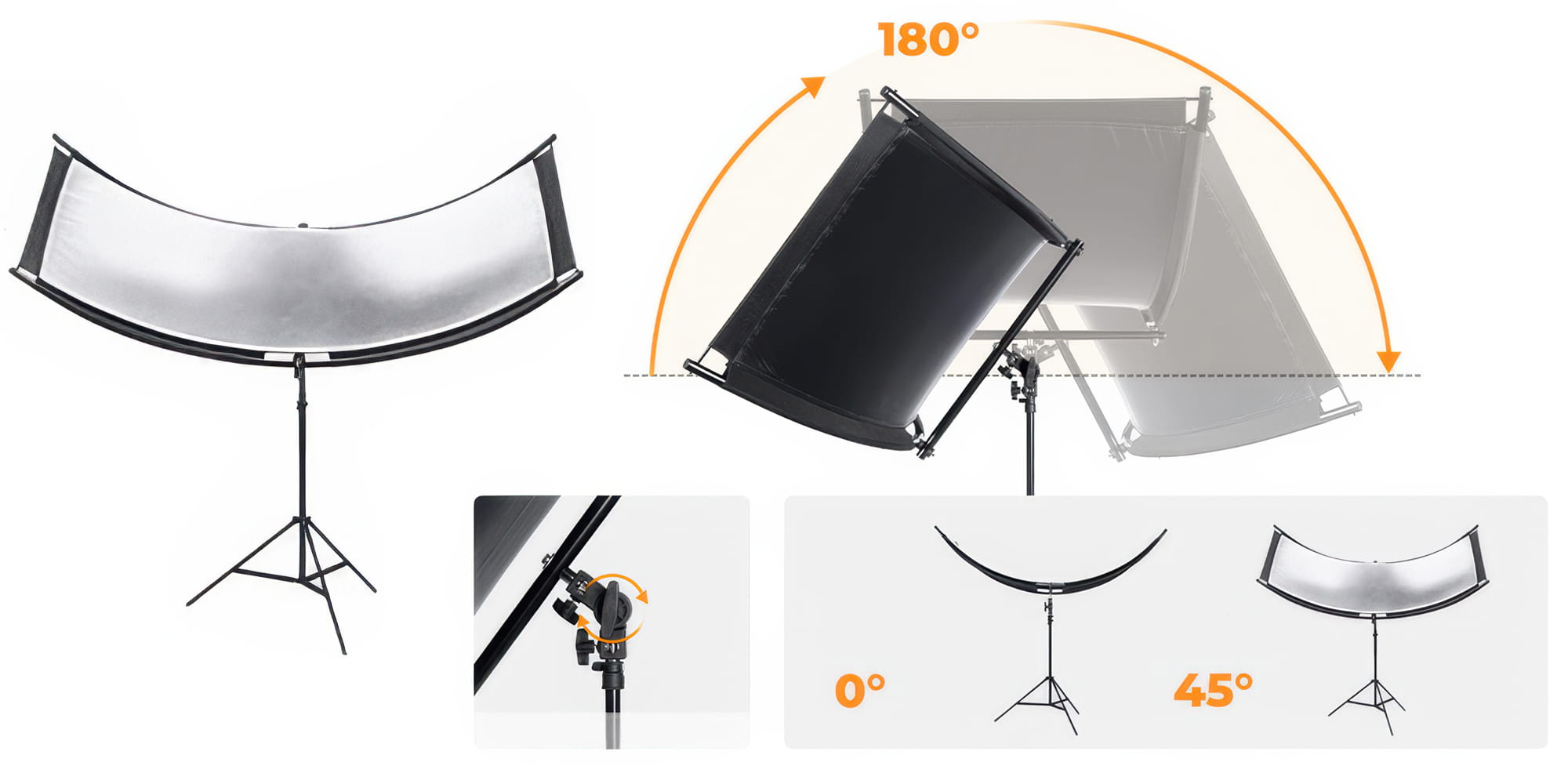 blenda k&f concept u-shape 4w1 - 180x60 cm