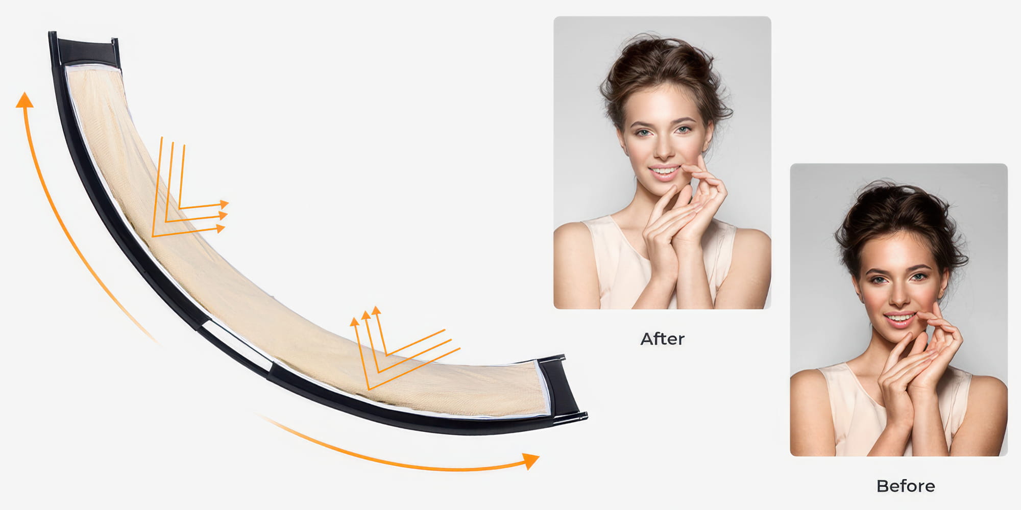 blenda k&f concept u-shape 4w1 - 180x60 cm