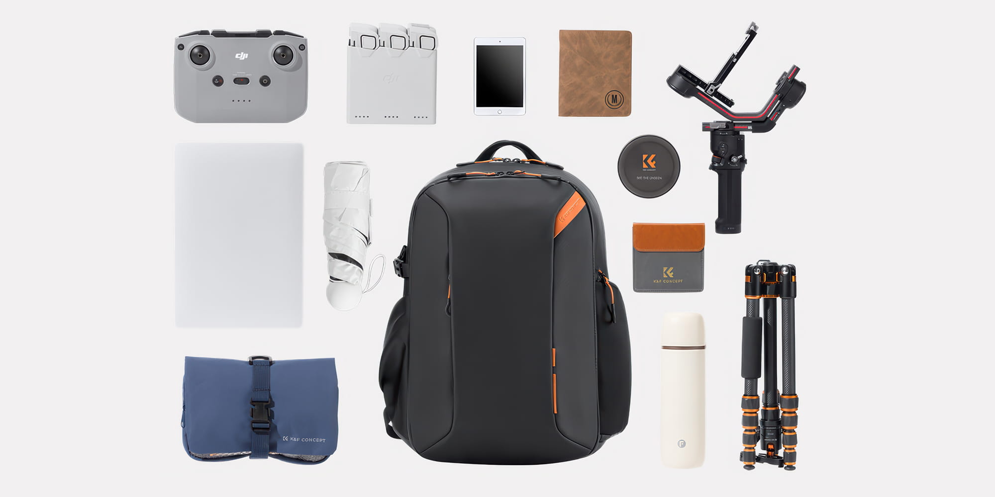 plecak fotograficzny k&f concept nature wander 09 25 l - czarny
