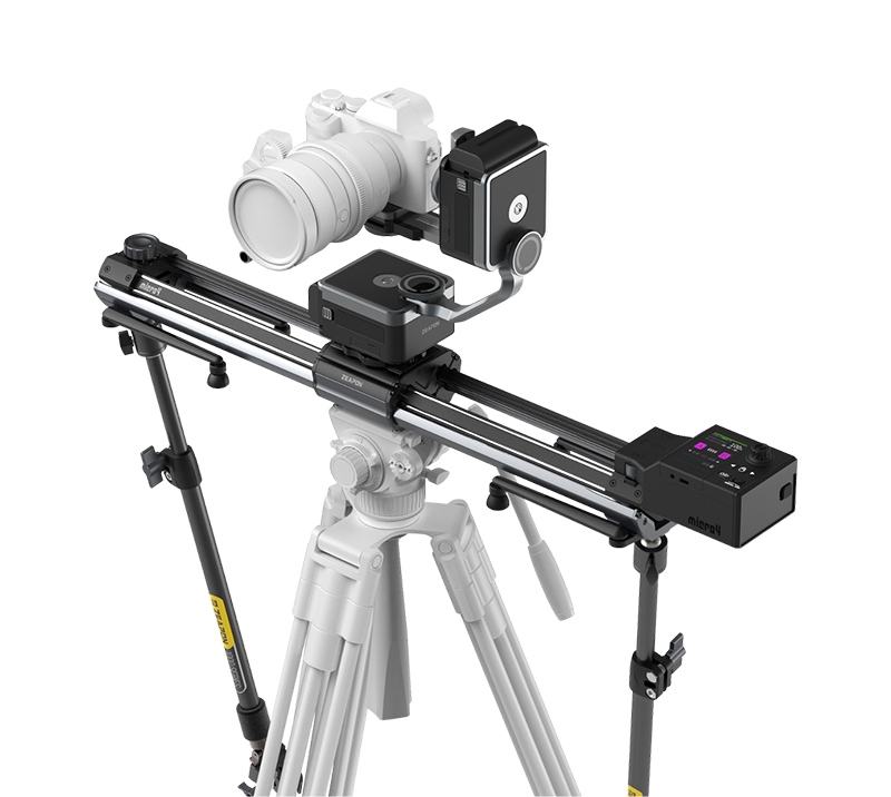 Slider Zeapon Micro 4 E1000 z modułem napędowym i głowicą obrotową Pons