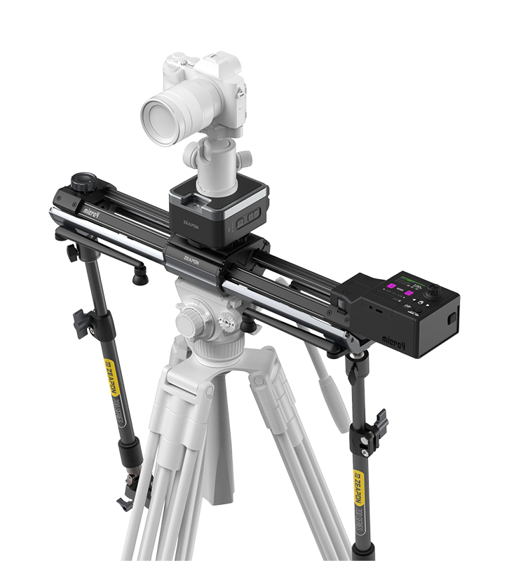 Slider Zeapon Micro 4 E700 z modułem napędowym i głowicą obrotową Pons