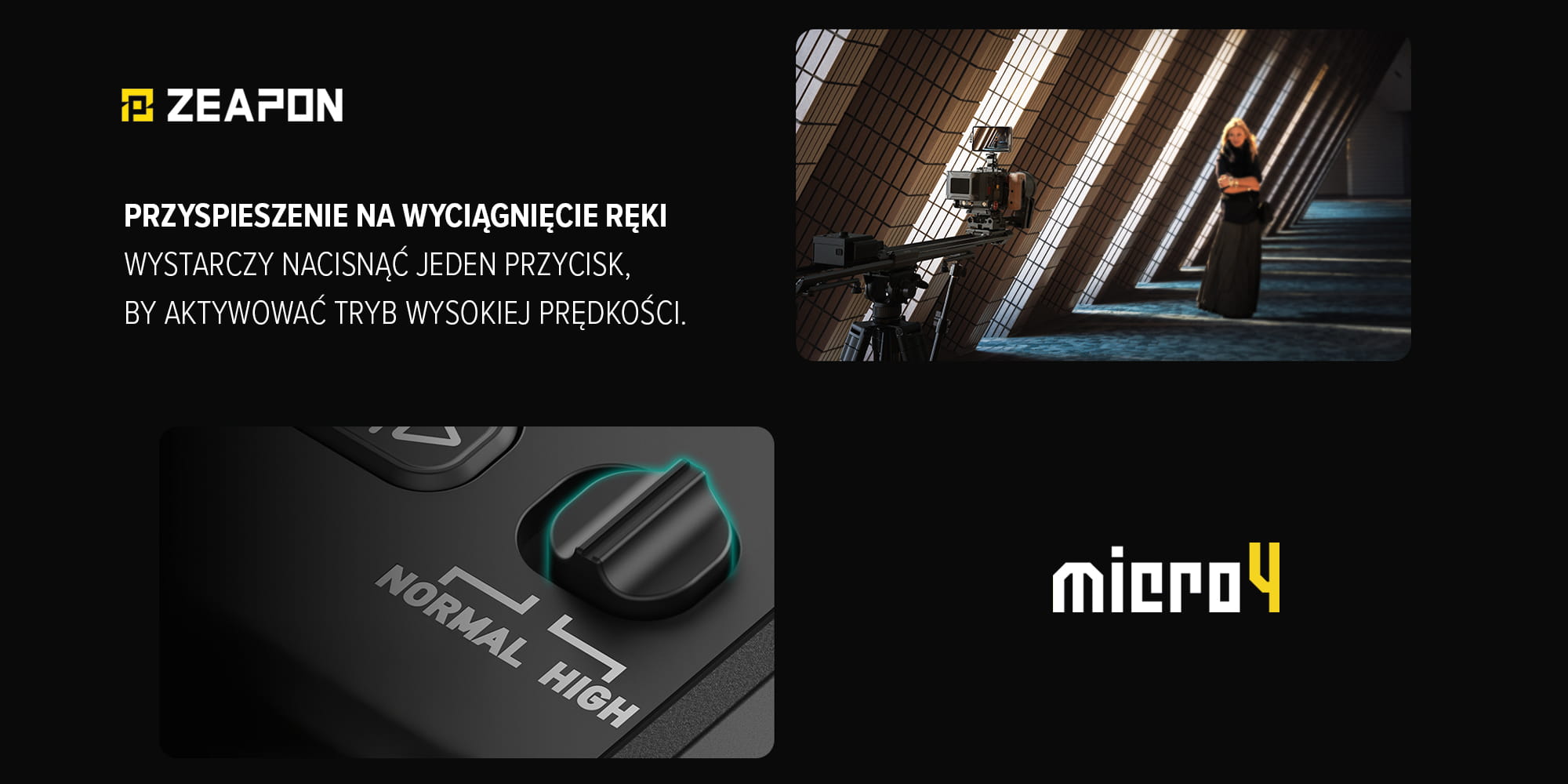 zeapon micro 4 drive unit