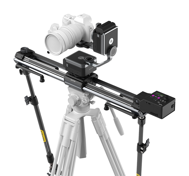 Slider Zeapon Micro 4 E1000 z modułem napędowym i głowicą automatyczną Pons PT