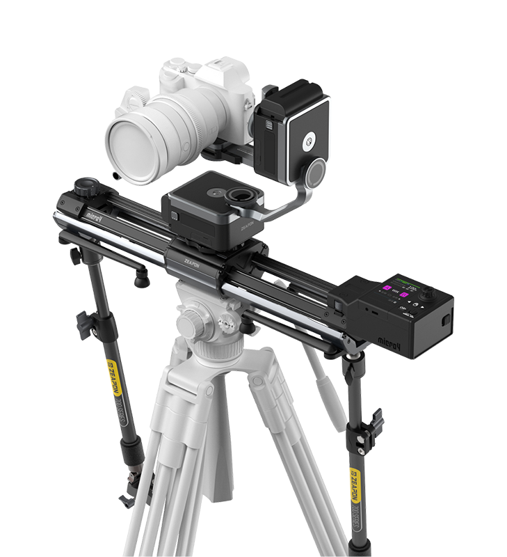 Slider Zeapon Micro 4 E700 z modułem napędowym i głowicą automatyczną Pons PT