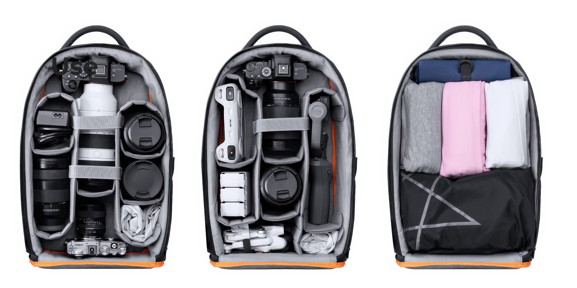 plecak fotograficzny k&f concept nature wander 05 18 l - czarny
