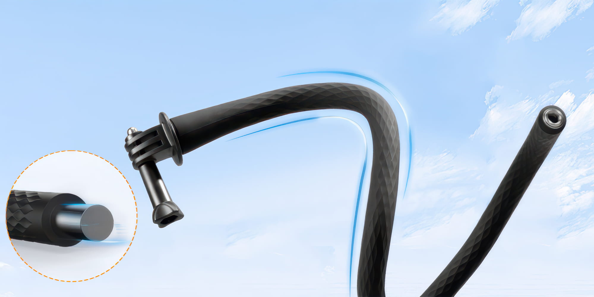 uchwyt elastyczny k&f concept ms35 z mocowaniem magsafe do telefonu