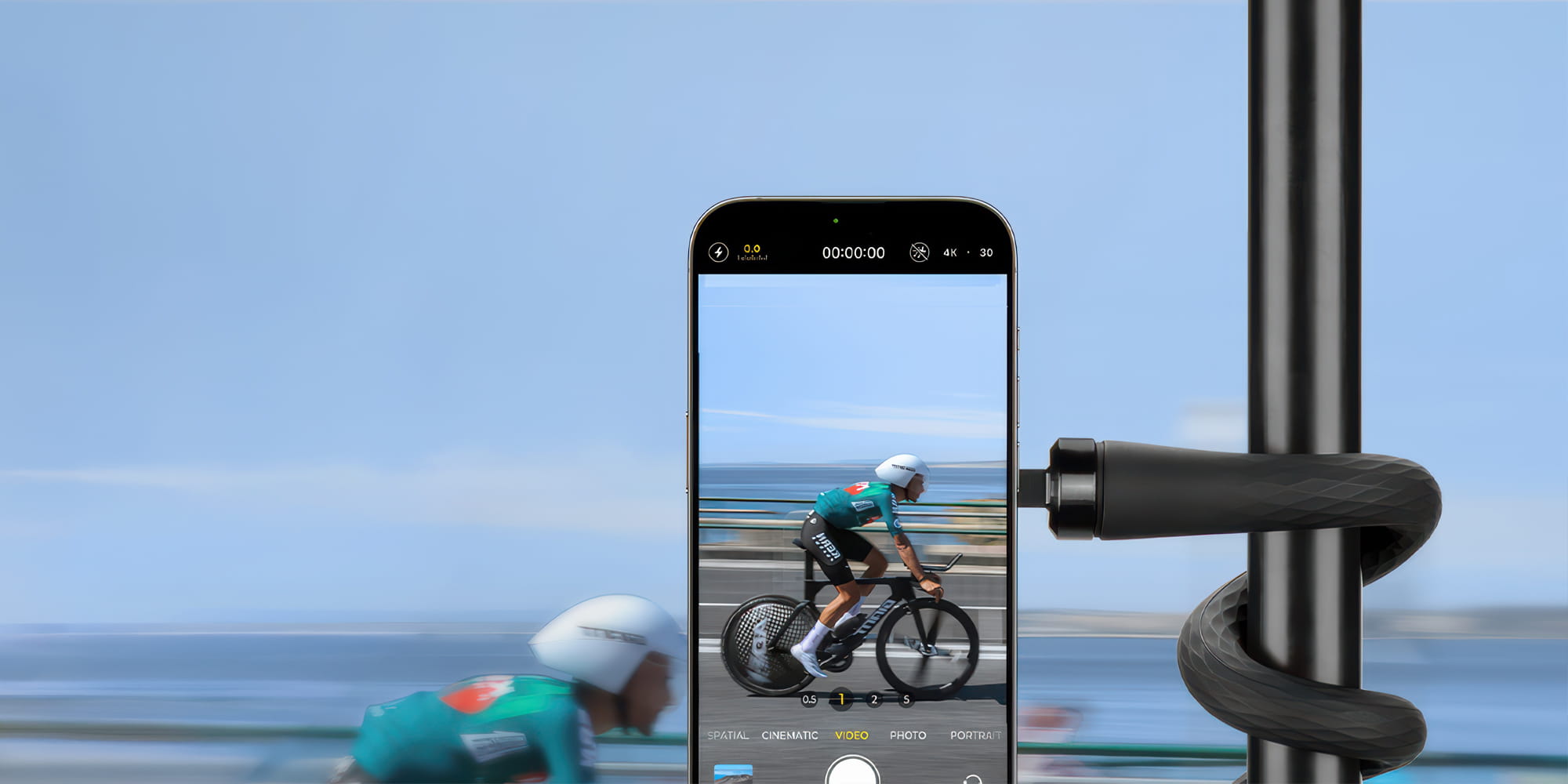 uchwyt elastyczny k&f concept ms35 z mocowaniem magsafe do telefonu