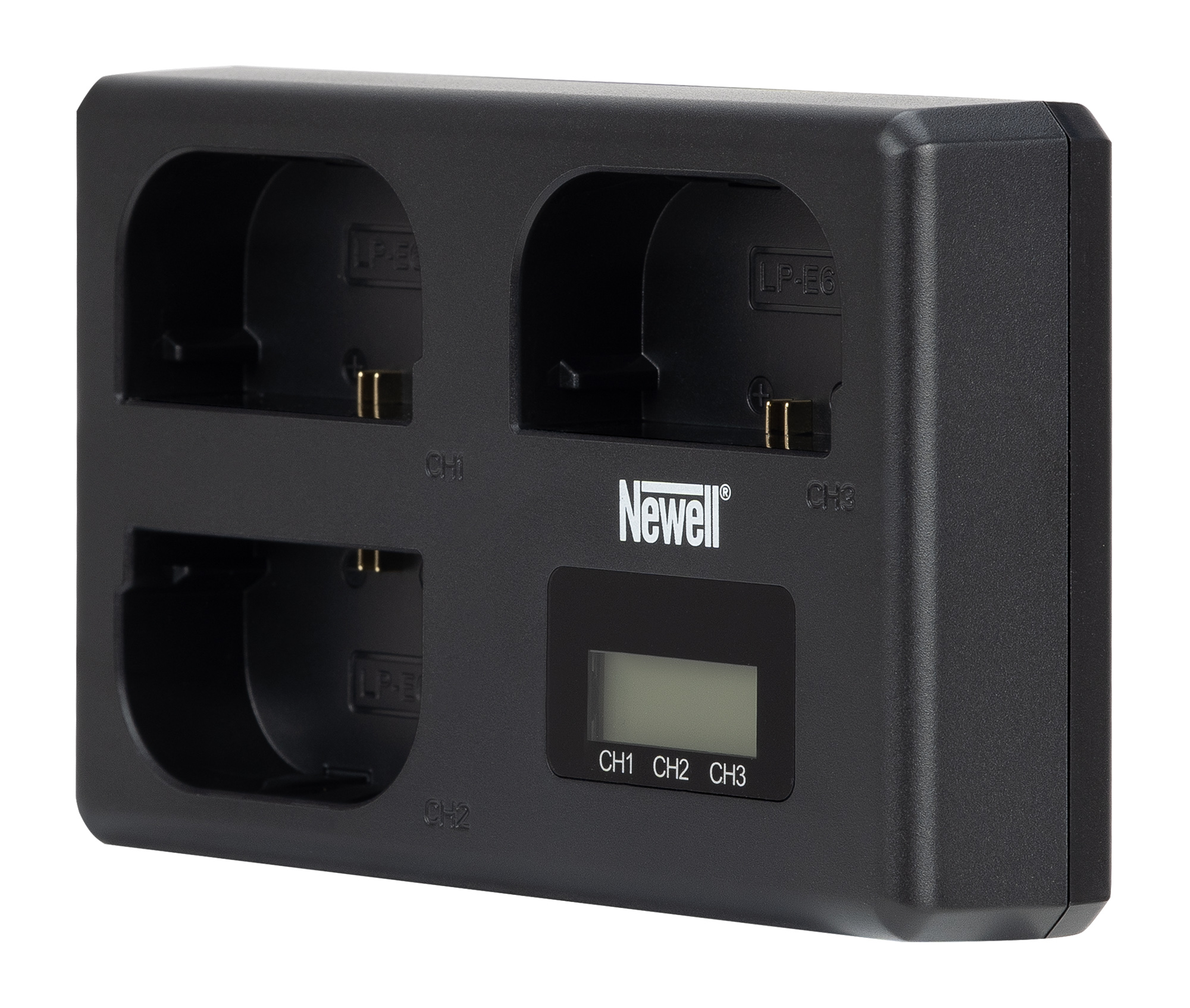 ładowarka trójkanałowa newell tt-usb-c do akumulatorów lp-e6 do canon