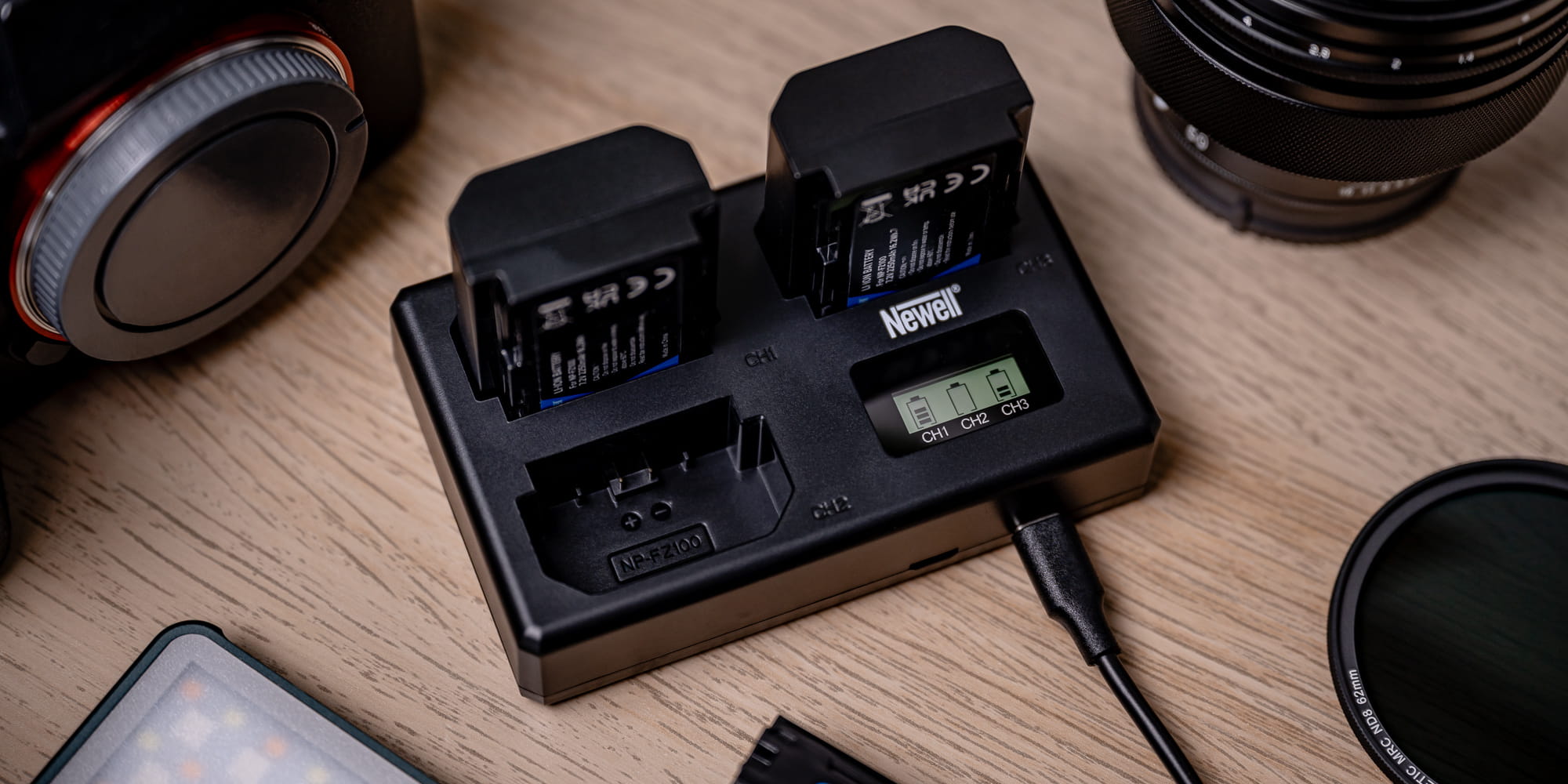 ładowarka do akumulatorów np-fz100