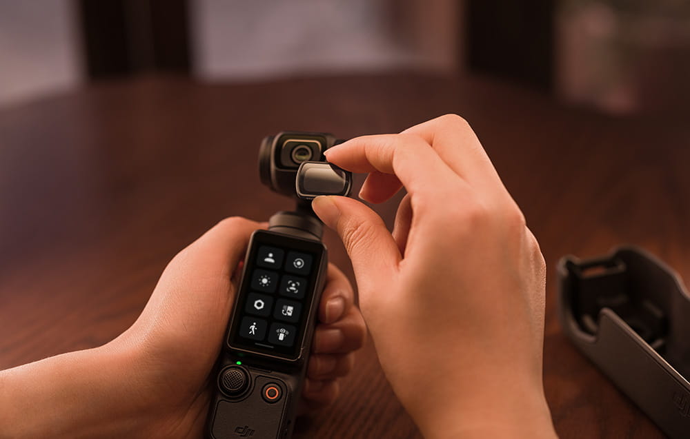 filtr dyfuzyjny typu black mist do kamery dji osmo pocket 3