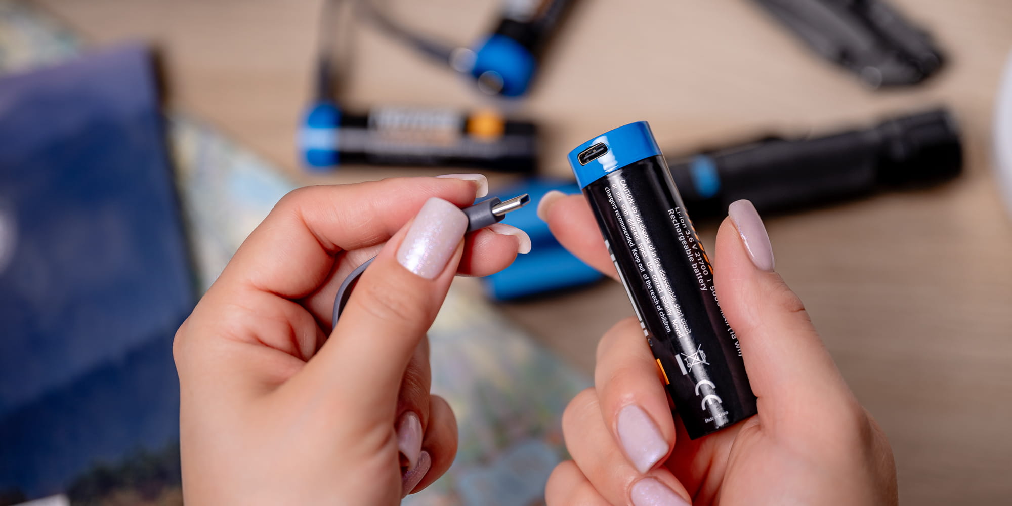 akumulator newell 21700 usb-c 5000 mah 2 szt. blister