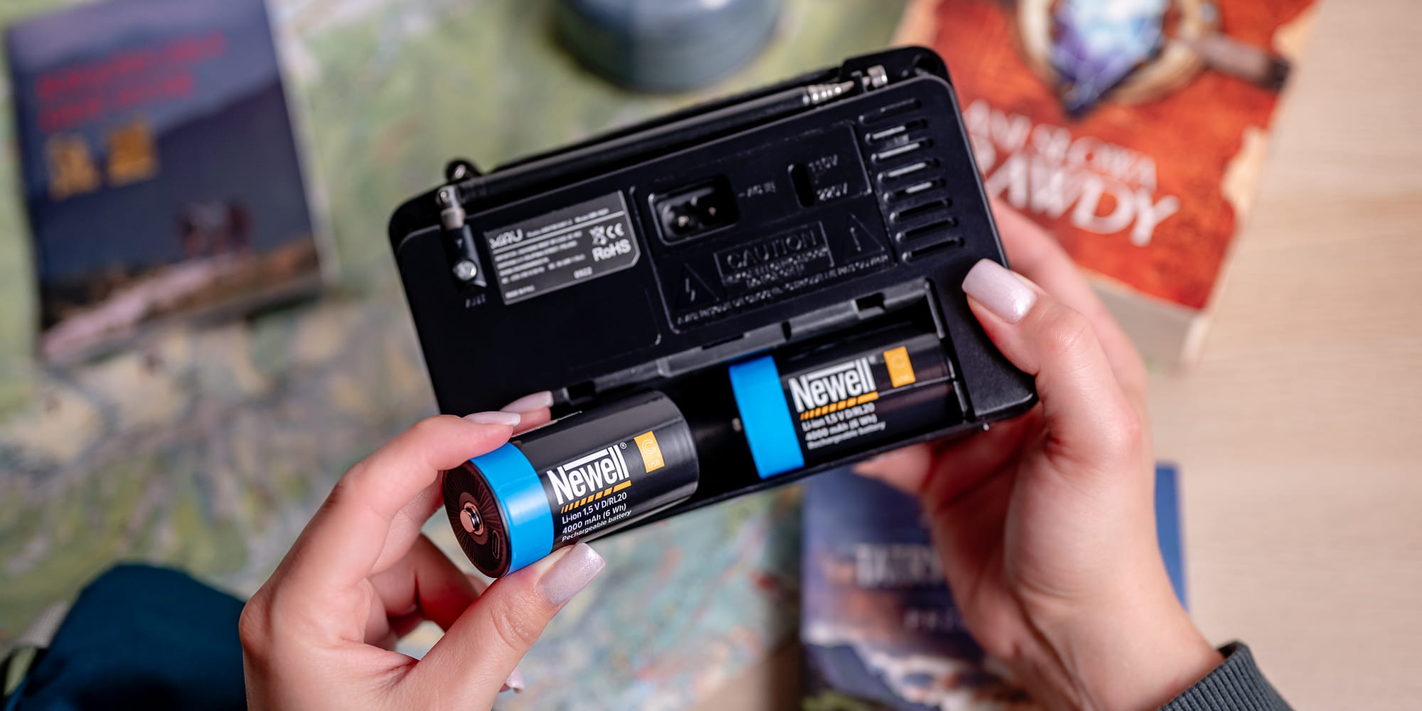 akumulator newell d/r20 usb-c 4000 mah 2 szt.