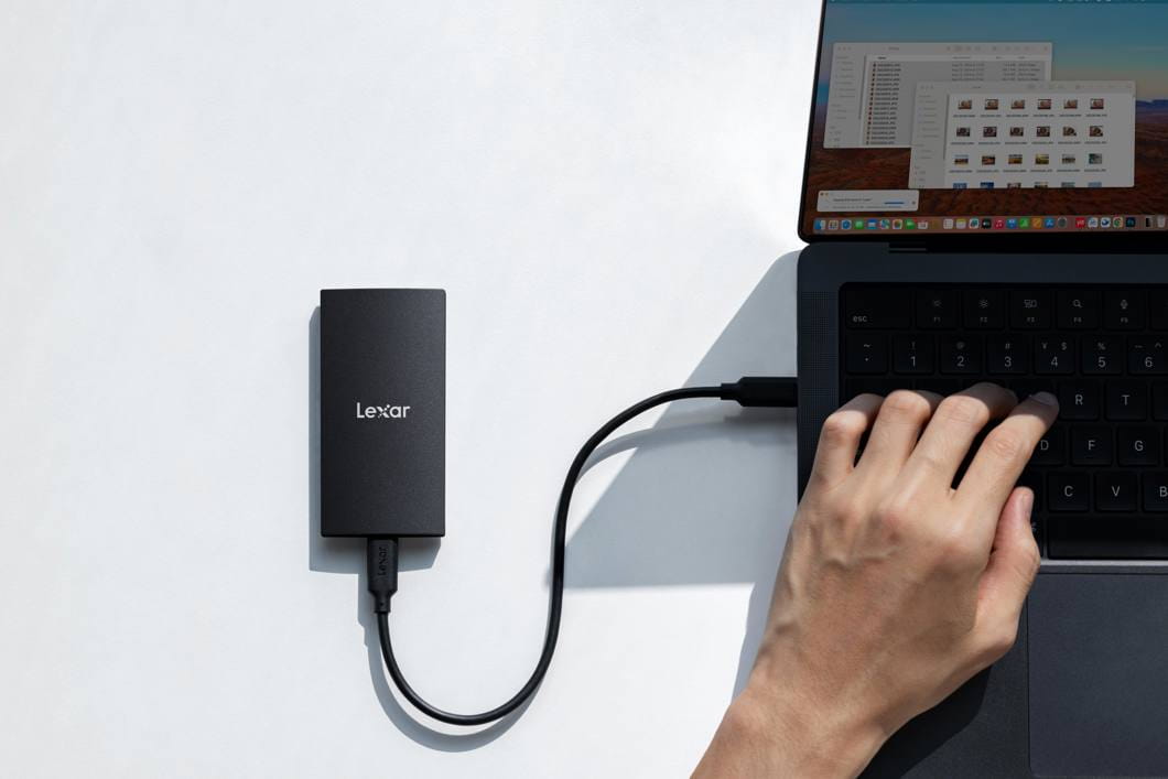 lexar ssd sl300, usb3.2 gen2 up to r1050/w1000, 2tb