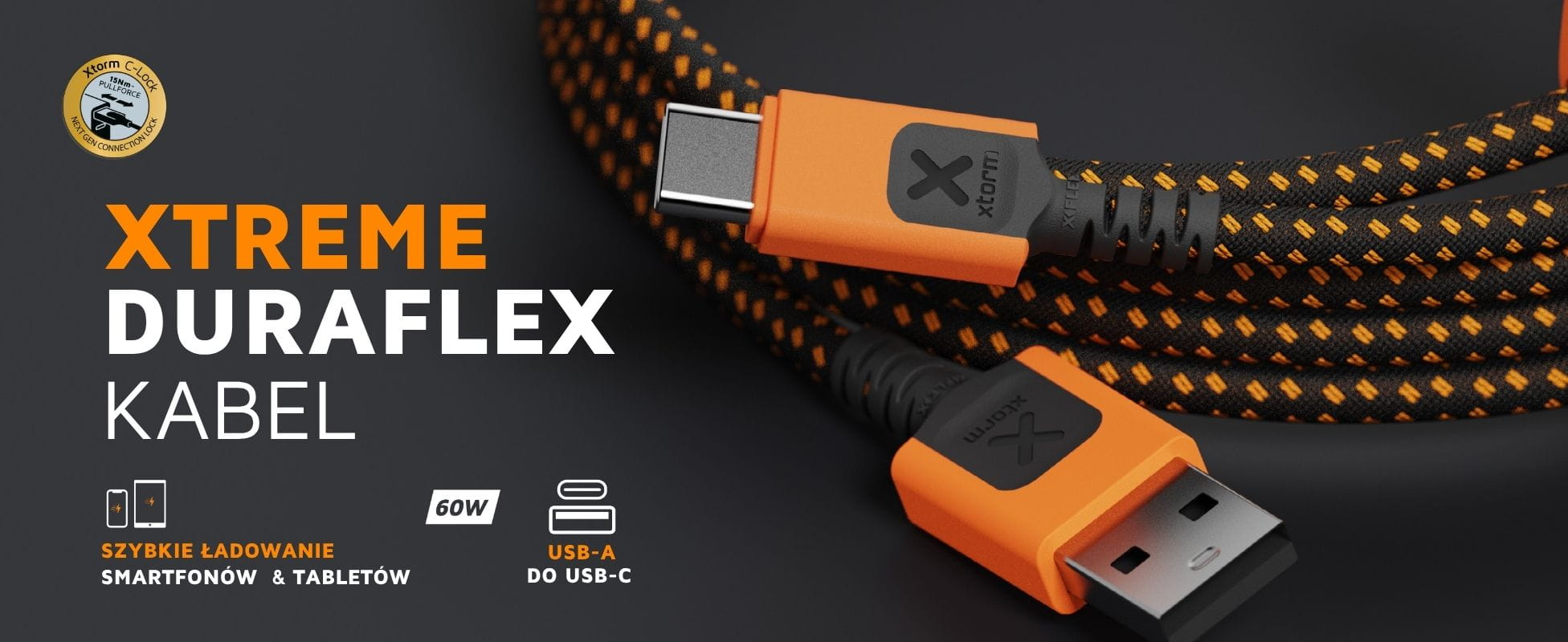 kabel xtorm xtreme usb to usb-c (1,5m)