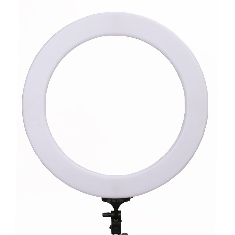 lampa led ring pro stuff plr 18 ii (48cm) ze statywem – wersja biała