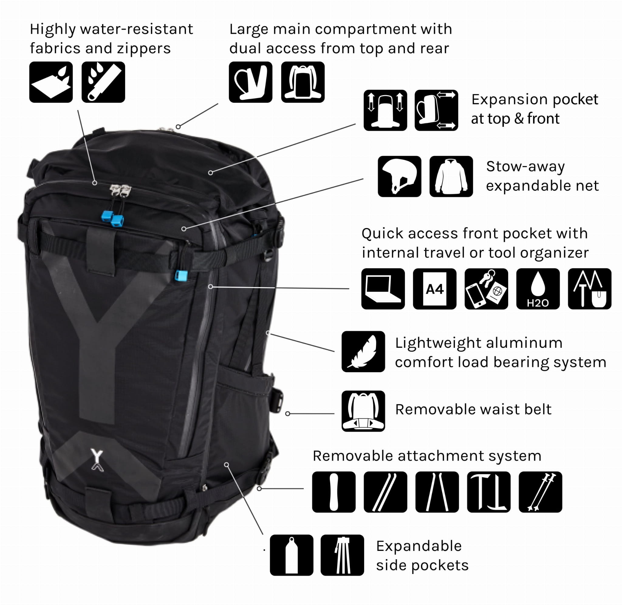 plecak nya-evo fjord 60-c econyl® gen 4