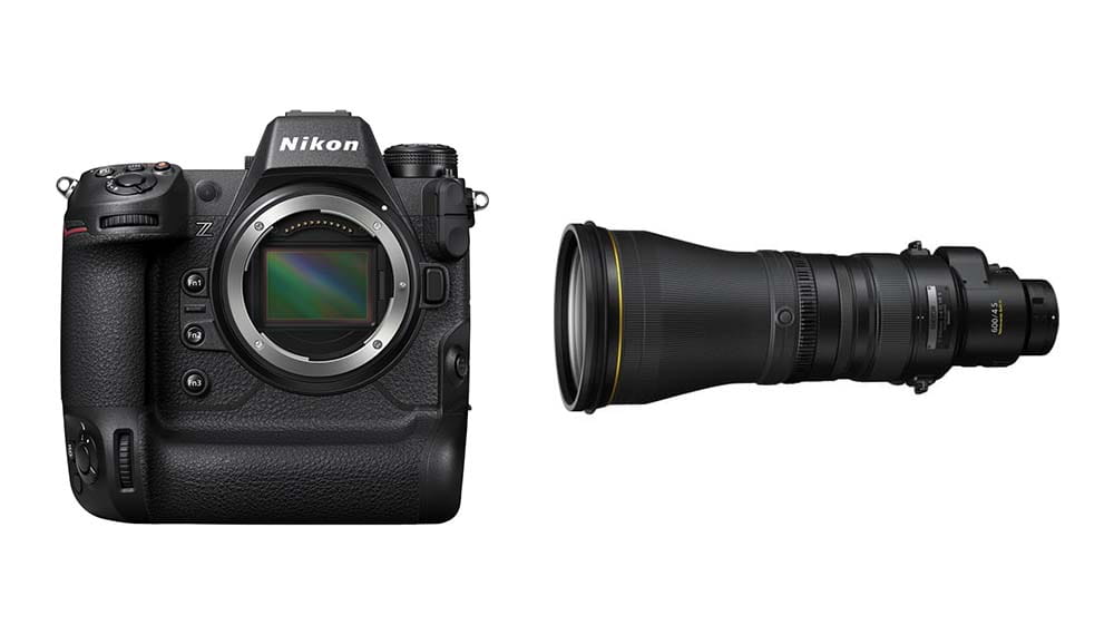 aparat nikon z9 + nikkor z 600mm f/4 tc vr s