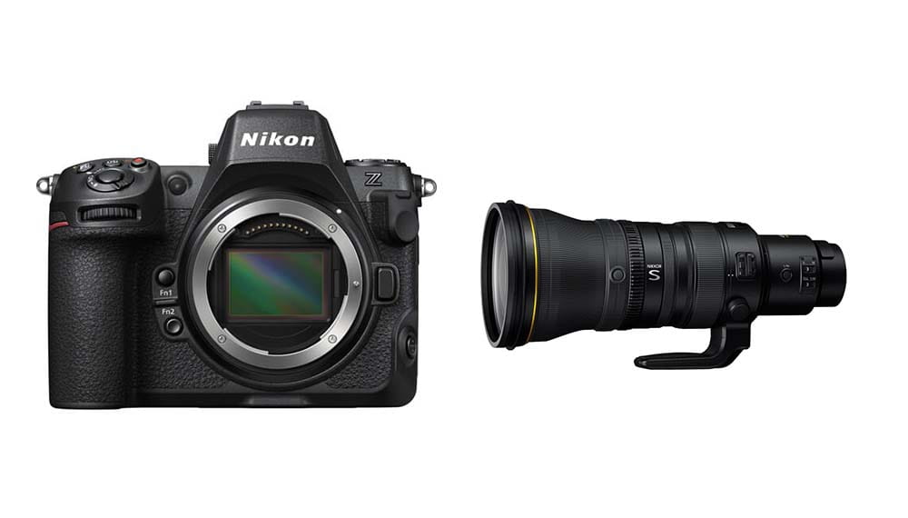 aparat nikon z8 + nikkor z 400mm f/2.8 tc vr s