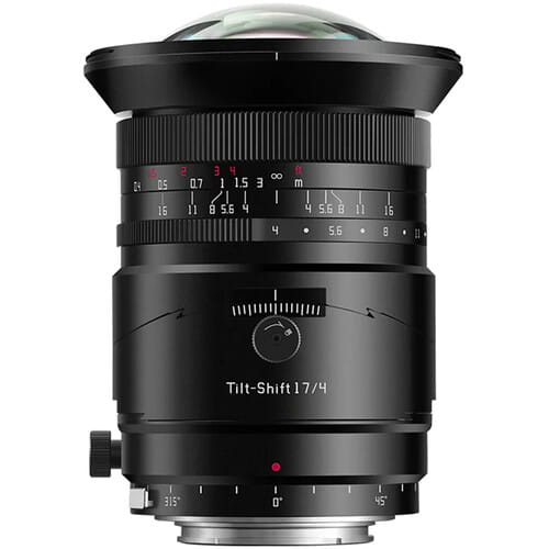 obiektyw ttartisan tilt-shift 17mm f4 asph. sony e