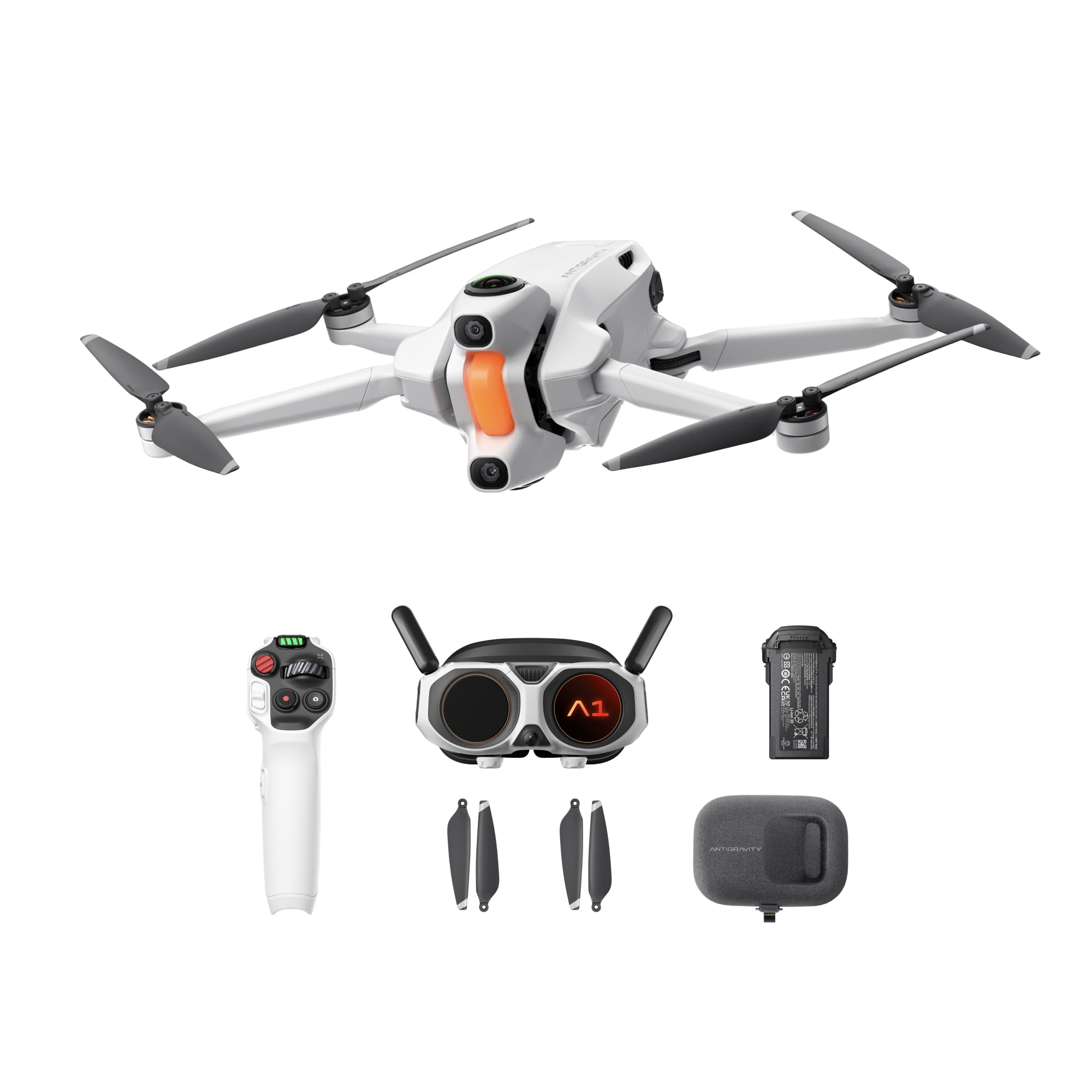 antigravity a1 standard bundle - dron z kamerą 360 w zestawie z akcesoriami