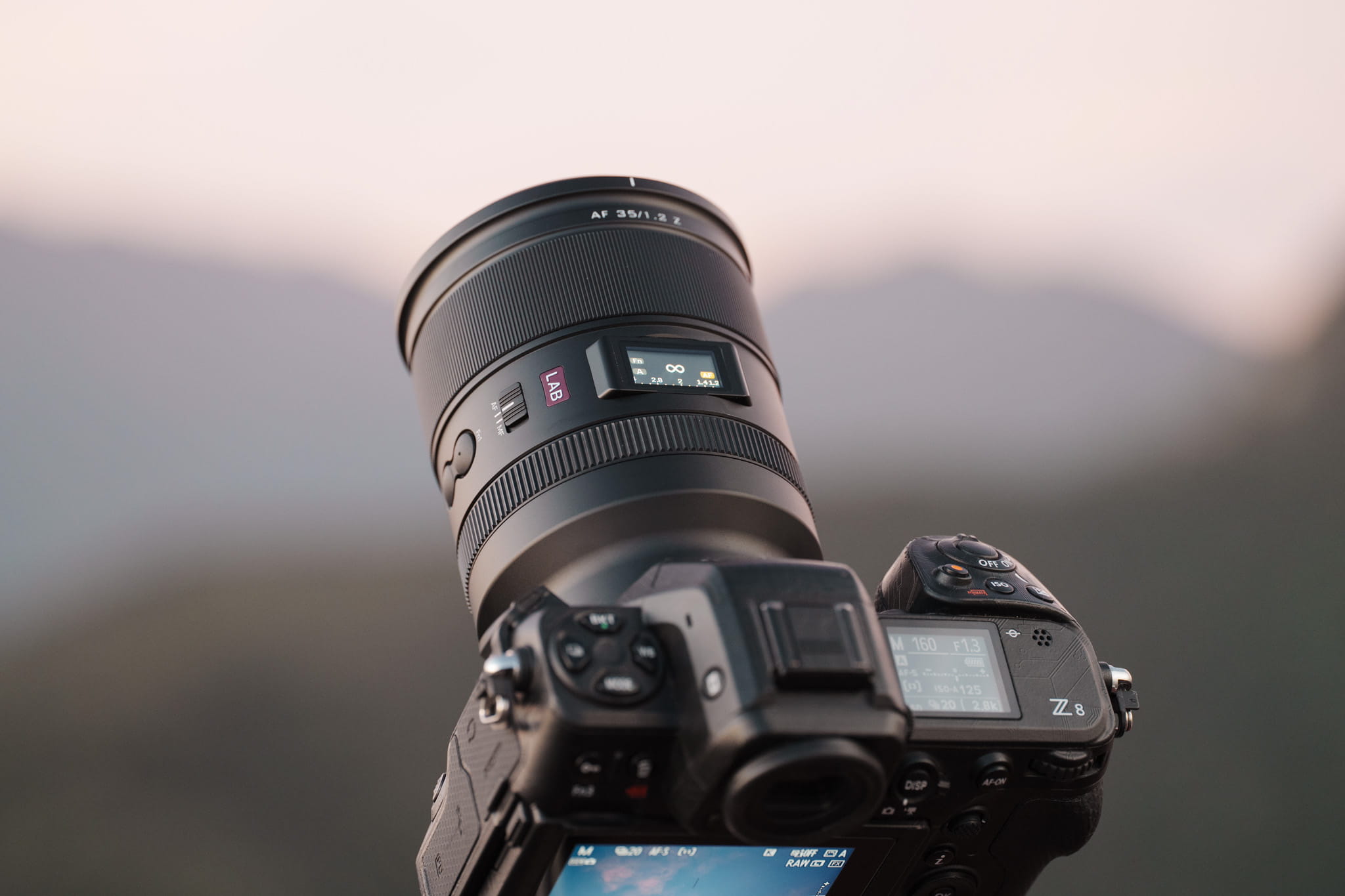 obiektyw af 35mm f/1.2 lab nikon z