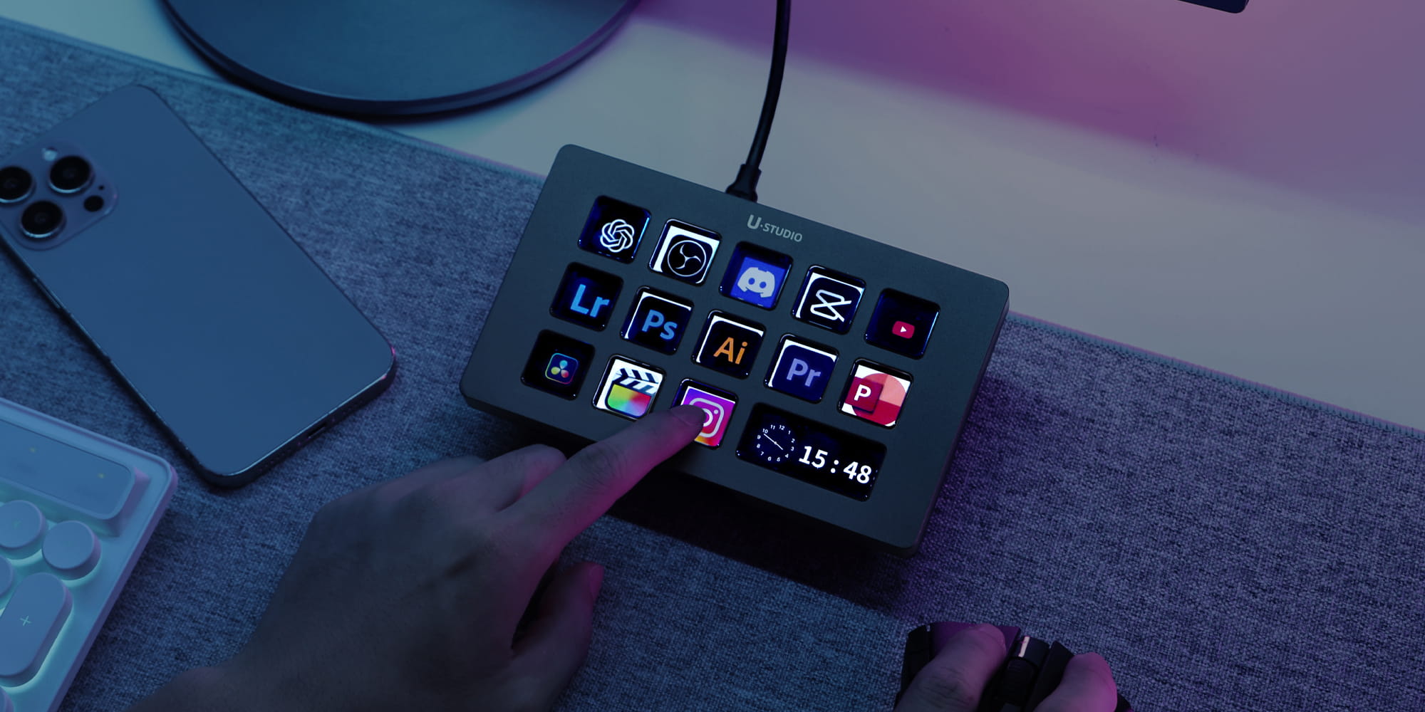 ulanzi stream deck d200h