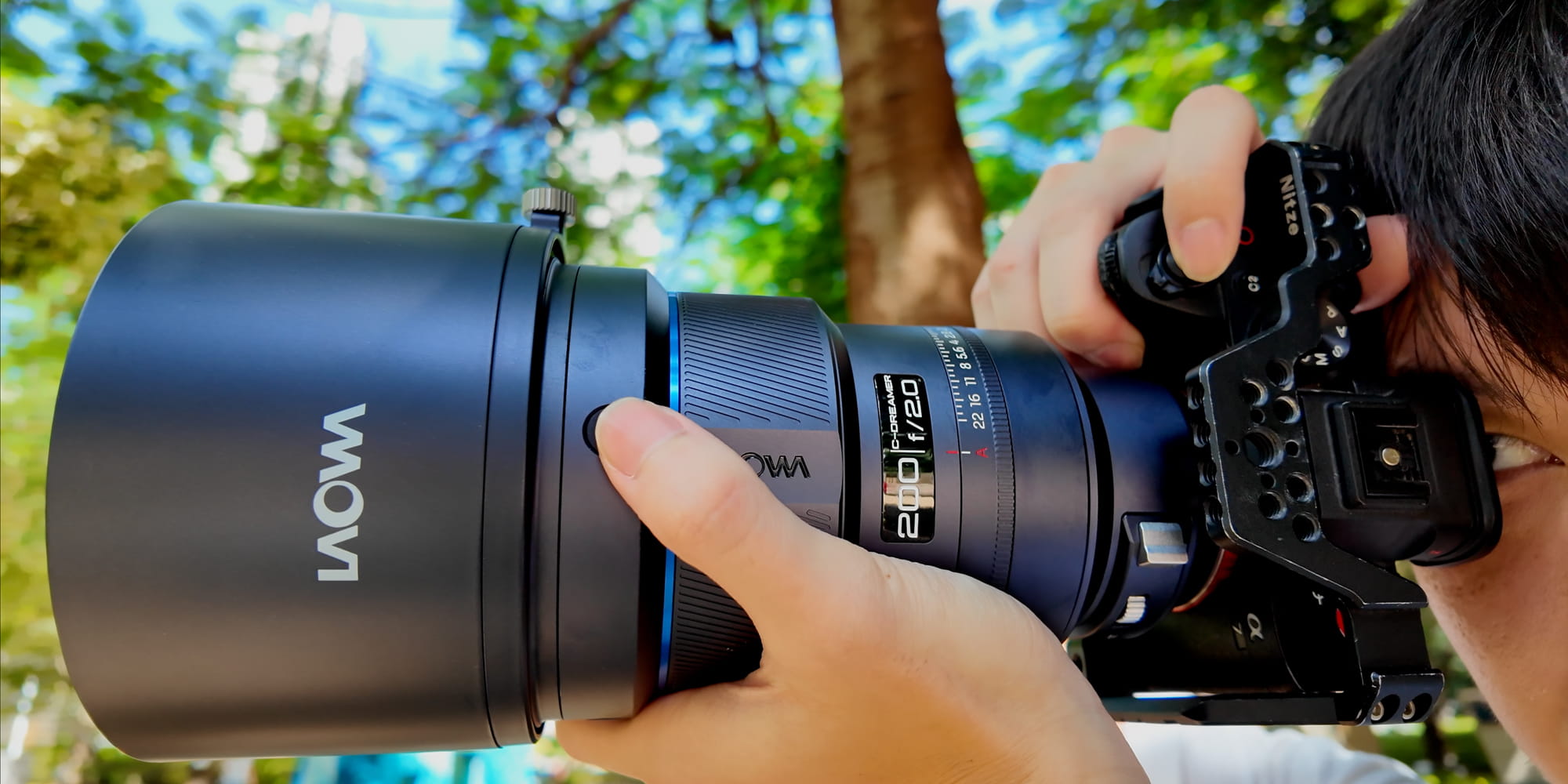 obiektyw laowa c-dreamer 200 mm f/2 af ff do nikon z