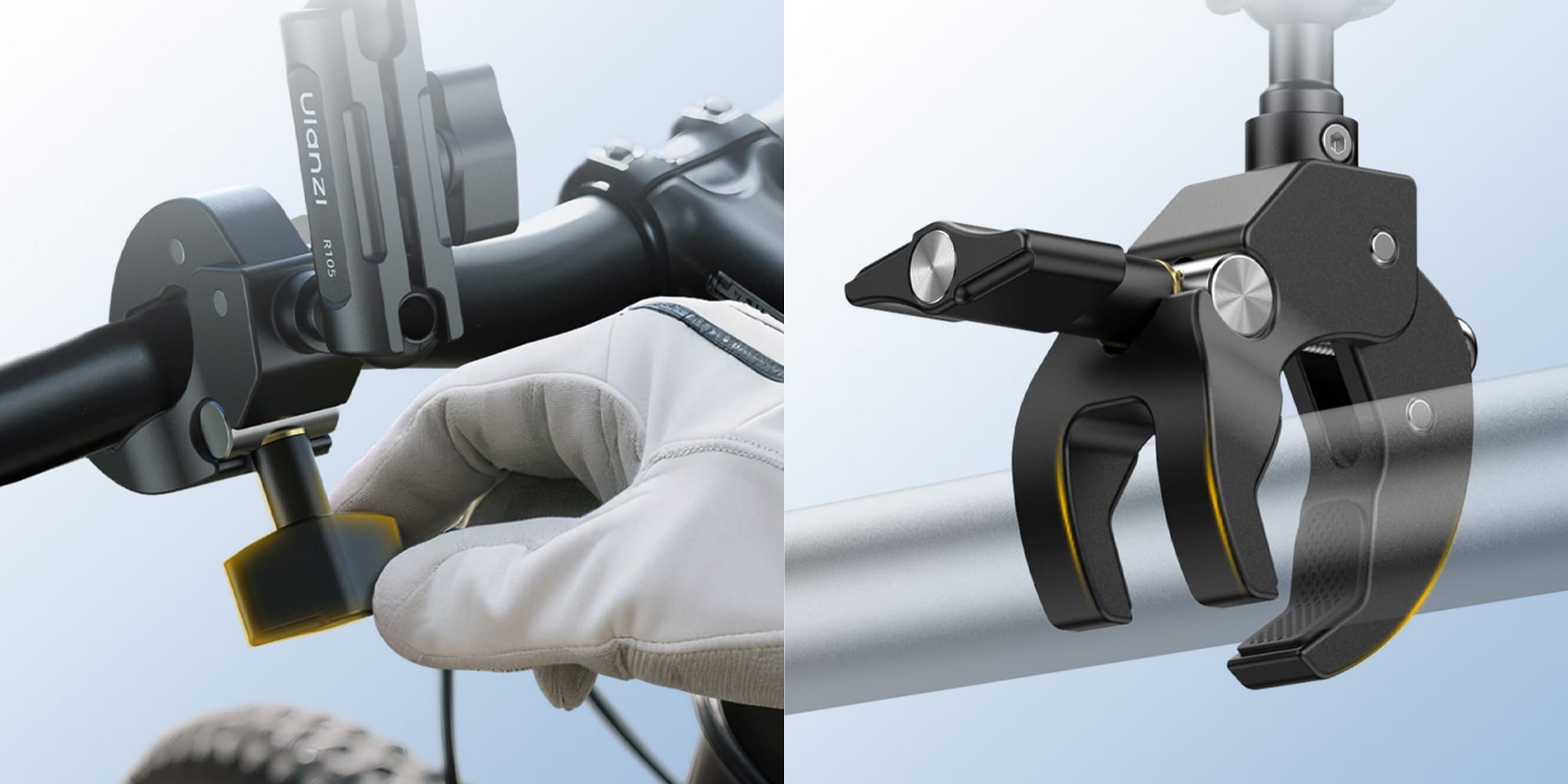 ramię ulanzi r105 z uchwytem super clamp